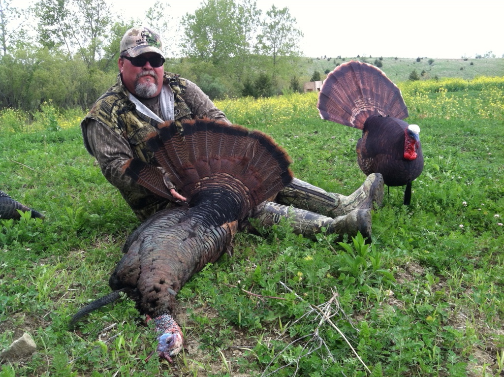 Chef Todd takes great bird on our Peoria County Property.