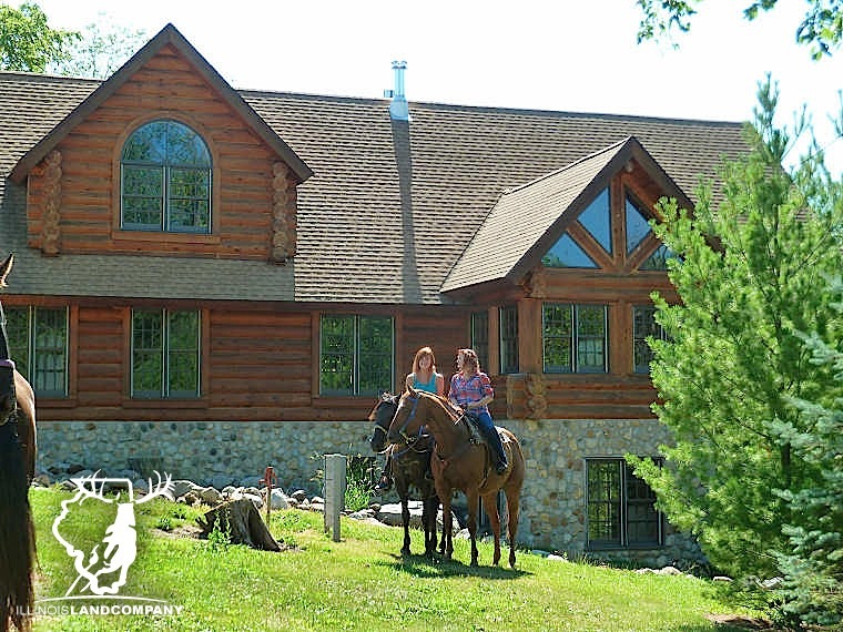 Horseback Trip to the Luxury Cabin on 75 Acres!