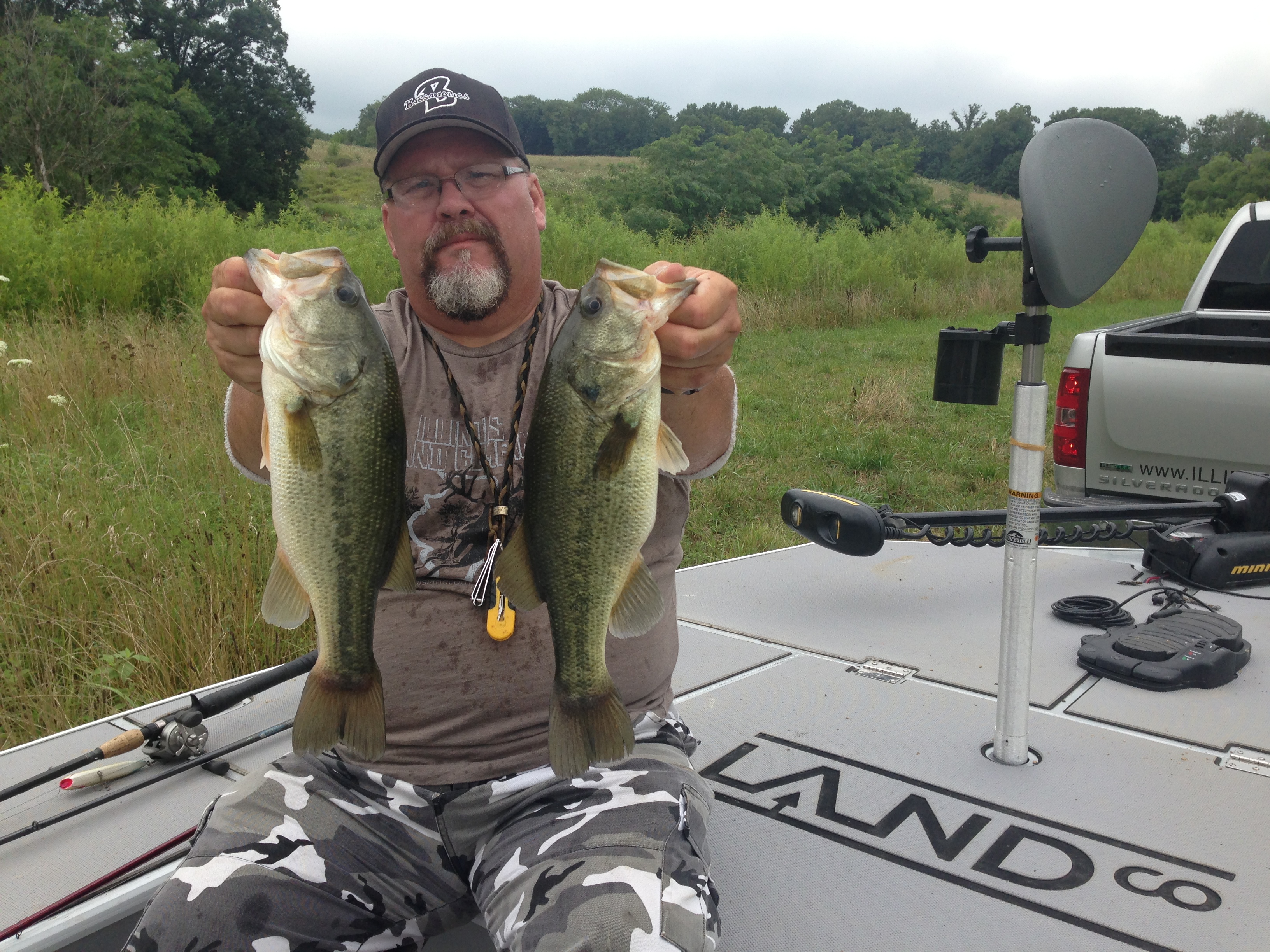 Fishing Trip to the 100 Acres for Sale in Knox County